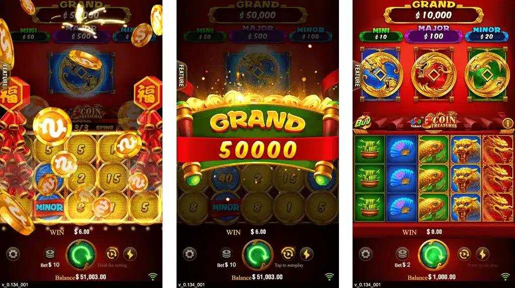 3 Coins Lotus365In Bonus